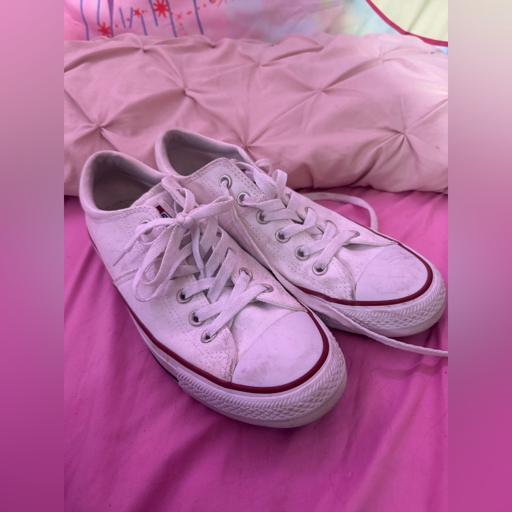 White Converse
